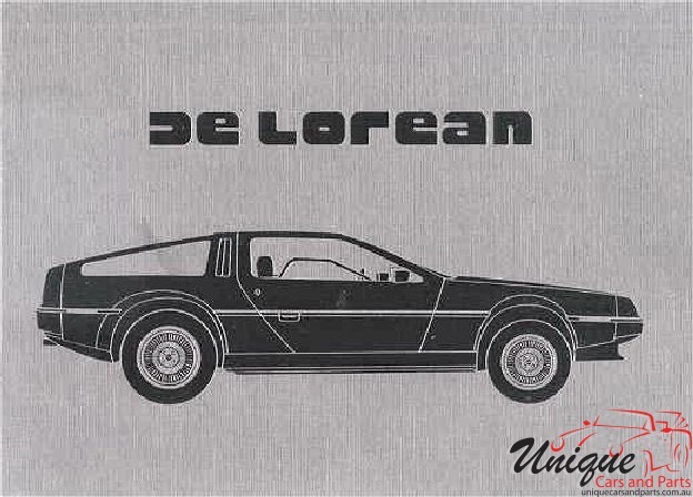 1981 DeLorean Brochure